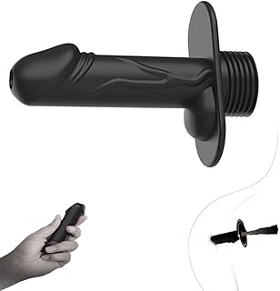 Weiche Silikon Analdusche - Intimdusche mit Dildo-Duschkopf & Analplug für Sanfte Reinigung, Enema Irrigator für Männer und Frauen