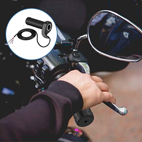 Manopla do acelerador, acelerador de velocidade de plástico durável para bicicletas para patinetes e