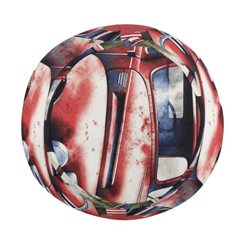 20.5in Fisherman Hats Patriotic Old Red Truck Sun Hat for Men Women Bucket Hat Boonie Cap Travel Summer Beach Hats Black4