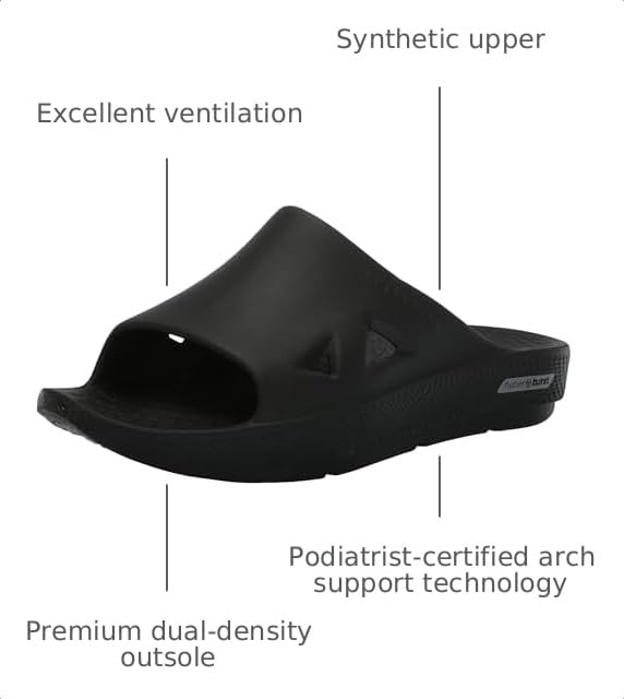 Image of Skechers Men's Go Recover Refresh Sandal | Hyper Burst Cushioning, Luxe Foam, Arch Fit Contoured Footbed, Dual-Density Outsole, Machine Washable