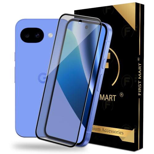 Image of FIRST MART Military-Grade Matte Tempered Glass for Google Pixel 10A - 9H Screen Protector, Anti-Glare Protection, Scratch-Resistant, Bubble-Free (1 Pack)