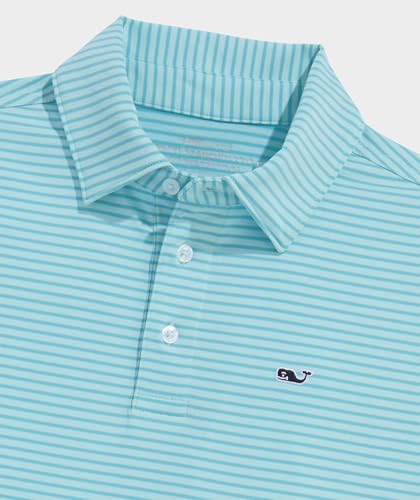 vineyard vines Boys' Bradley Stripe Sankaty Performance Polo3