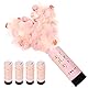 yeestone Stück Konfettikanonen, biologisch abbaubare Konfetti-Poppers, yeestone Party-Papierkanonen-Shooter für Hochzeit, Geburtstag, Weihnachten, Babyparty, Partyzubehör, 100 POP rosa