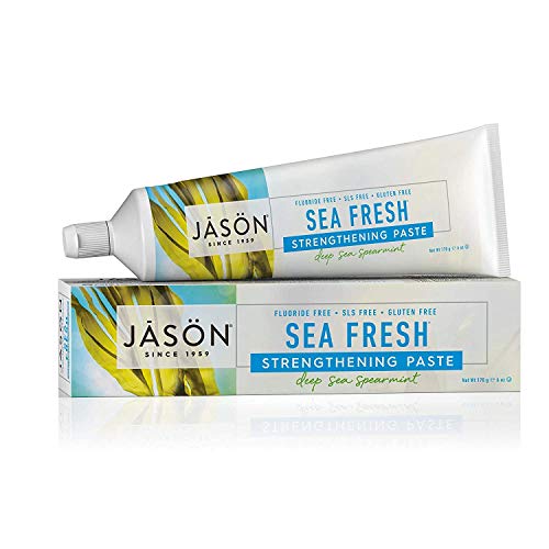 Jason All-Natural Toothpaste, Sea Fresh - 6 oz - 2 pk