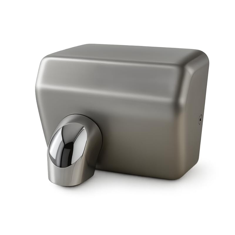 Générique Sèche-Mains Automatique à Bec 2500W - 10-12s - Capteur Infrarouge - Fixation Murale - Professionnel
