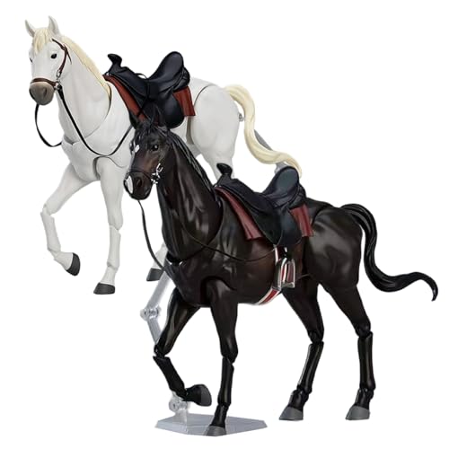 Statue cheval miniature avec licol et longe pour vitrine