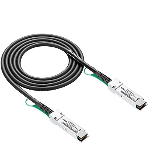 40G QSFP+ DAC Cable - 40GBASE-CR4 Passive Direct Attach Copper Twinax QSFP Cable for HPE JG327A Device, 3-Meter(10ft)