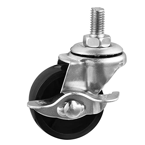 Roulettes M10 avec frein latéral pour stabiliser un meuble instable - 5