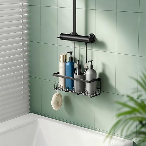 Étagère de douche à suspendre 968H1 sans perçage pour paroi - 3