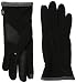 Isotoner Women's Smartouch Stretch Ottoman Glove, Black/Grey, One Size