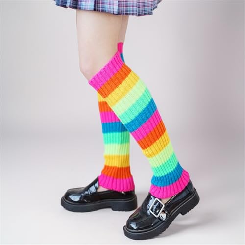 Image of Goth Leg Warmers Women Japanese Gothic Y2k Harajuku Grunge Emo Punk 80s