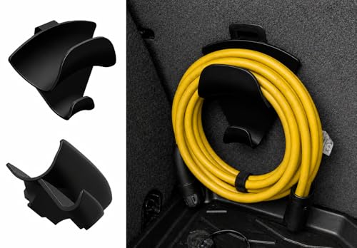 Soporte Para Cable de Carga de Coche Eléctrico Compatible con Grupo Vag Universal Válido Cualquier Modelo Para Maletero/ Organizador Para Cable de Carga Coche Eléctrico Maletero Para Punto ISOFIX