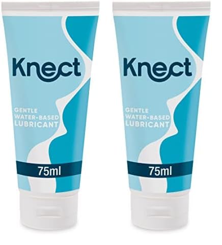 Personal Water Based Lube 150ml (2 x 75ml), Fragrance Free, Safe for use with Latex and polyisoprene Condoms, Non Staining Personal Lubricant, Easy to Rinse Off