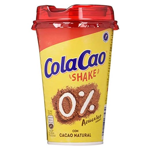 Bandeja De 10 Vasos De Cola-Cao Shake 0% 200 Ml