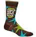 Blue Q Mens I Could Use A Sandwich Socks OS Brown