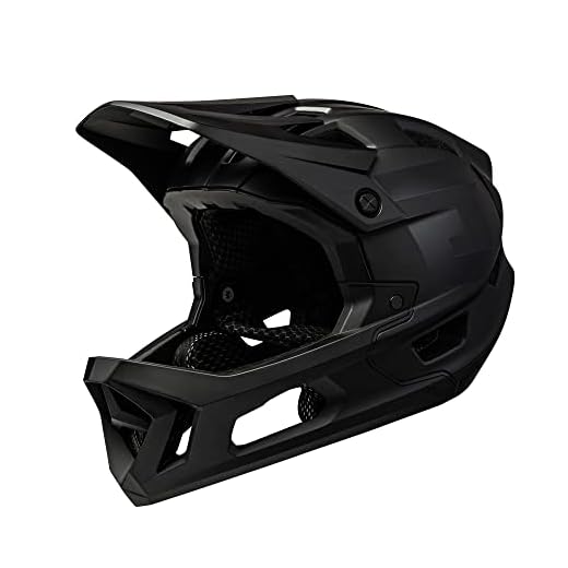 GRYFF Full Face Helmet for BMX Enduro MTB DH Downhill Black (Medium)