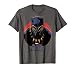 Marvel Black Panther Movie Retro Circle Portrait T-Shirt