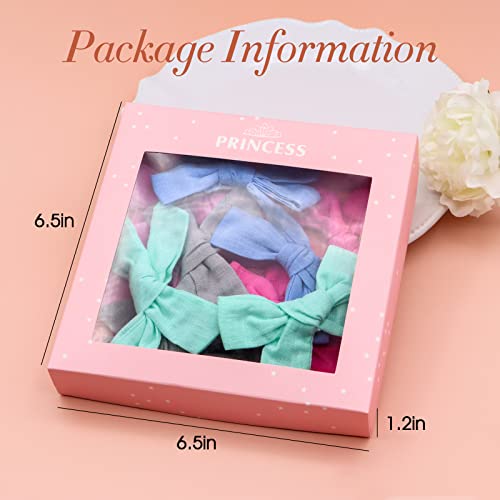 image for Scettar Baby Girl's Hair Clips, 20 PCS Cute Hair Bows with Gift Box Ba