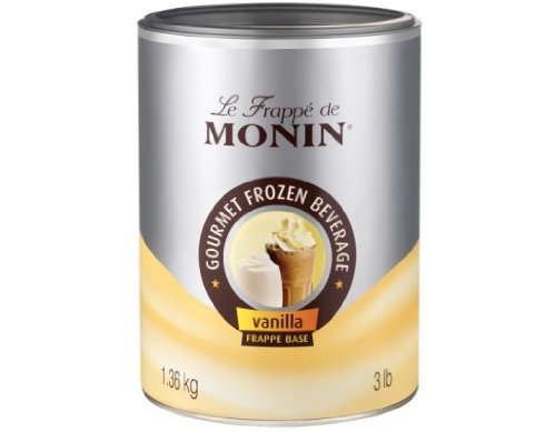 Vanilla Frappe Mix 1.35kg Tub - Flavoured Coffee Powder for Coffee Shops by Monin