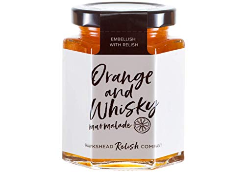 Hawkshead Relish Company Orange & Whisky Marmalade - Handmade with Seville Oranges and a Dram of Whisky | Deliciously Fruity | Preservative & Gluten-Free | Suitable for Vegetarians & Vegans - 230g