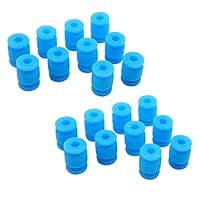drone-accessoires 2 0 stks Anti-vibratie rubberen schokdemper kogelophanging schokdemble bal for RC Drone APM/PIX Vliegcontroller ( Color : 10x Black 10x Blue