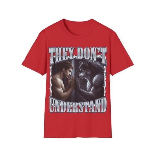T-shirt They Don't Understand au design imprimé bootleg rétro
