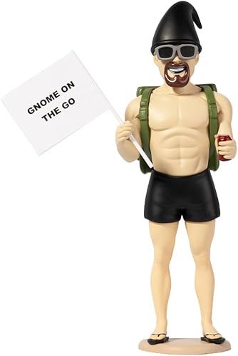 Compañero de aventura de viaje masculino adulto - Gnomo de viaje para exploradores de todas las edades