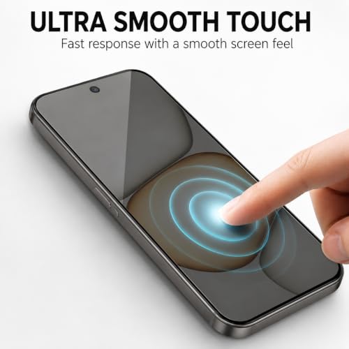 Image of ArmourPro Military-Grade Tempered Glass for Realme 16x - 9H Anti Scratch, Edge-to-Edge Coverage, HD Clarity, Smooth Touch, Case Friendly, Easy Installation Kit with Cable Protector