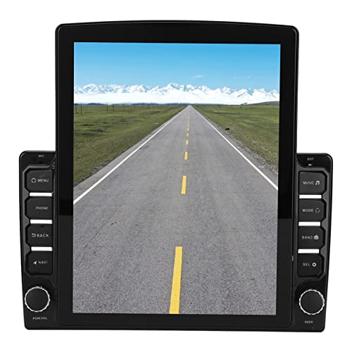 9.7 Inch Double DIN Car Radio, Dual System Mirror Link Link, Built in WiFi GPS A2dp Bluetooth, 18PCS FM 12LED Rear View Camera, Support DVr, Dab, Obd2