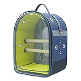YITON Vogel Rucksack L Größe Haustier Papagei Rucksack Vogel Tragekäfig Outdoor Travel Atmungsaktiv Extensible Carrier Backbag 1St
