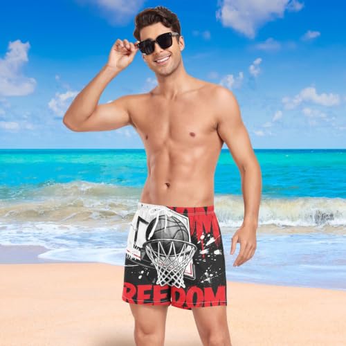 Bañador de secado rápido hombre pantalones cortos playa verano 7
