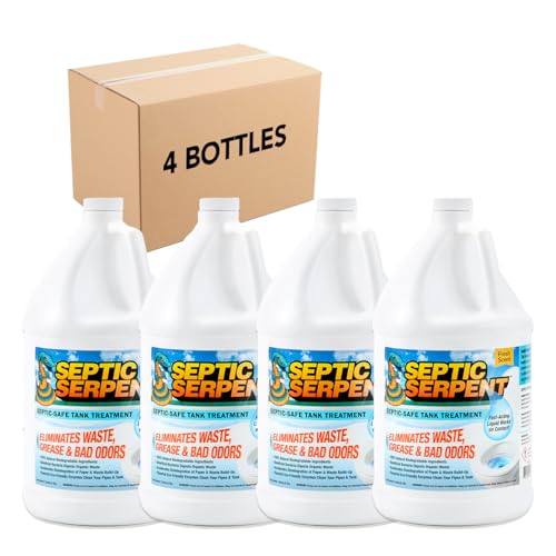 CCP Direct Septic Serpent Tank Treatment, Fast-Acting Eco-Fr