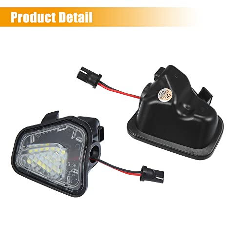 Par luz LED lateral para espejo Volkswagen CC 2011-2019 miniatura 5
