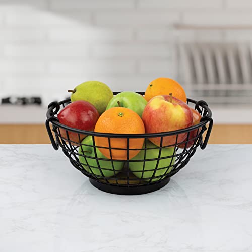 Spectrum Madison Fruit Bowl For Storage And Display Of Fruit, Vegetables, Produce On Kitchen Counter, Dining Room Table #TOP4