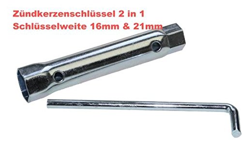 Preisvergleich Produktbild Zündkerzenschlüssel M16 und M21 Universal