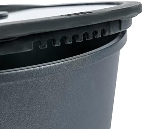 axentia 133149 Blackline garnek z odlewu aluminiowego, żeliwo, Ø ok. 28 cm