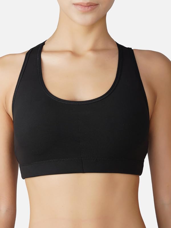 ingrid Polyester Regular Wear Wireless & Padded Seamless Cups Support Shaper Sports Bra for Women Removable Pads Soft Cup & Full Coverage Easy Peasy Slip Bra for Girls-picture-14