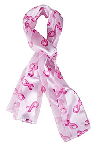 Buy Caps and Hats White Scarf Breast Cancer Awareness Pink Ribbon Sash Adult or Kids2