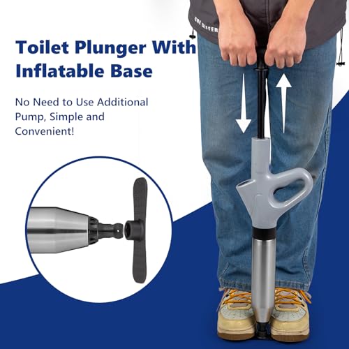 MaxxGeek Toilet Plunge Blaster