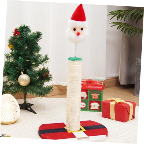 Rascador para gatos sisal vertical para interiores miniatura 6
