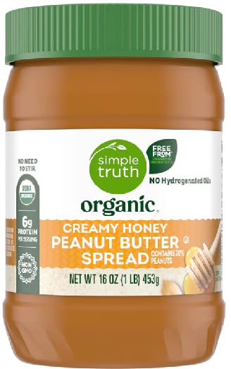 Mantequilla de Maní Cremosa con Miel Orgánica Sin Revuelo 16 oz