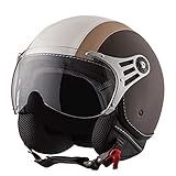 ANWENDBARKEIT: Motorrad, Motorrad, Biker, Kreuzer, Chopper, Roller, Jet, Pilot, Tourenhelm, für Erwachsene, Jugendliche, Männer, Frauen.