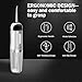 Water-Flosser-Cordless-Teeth-Cleaner MAKJUNS Water Dental Flosser with 3 Modes 4 Jets Rechargeable Dental Oral Irrigator for Home Travel (Premium White)