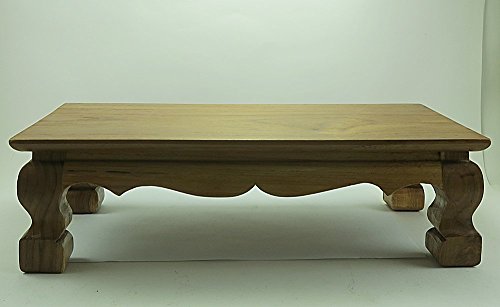 610” Mini Thai Buddha Teak Wood Altar Table