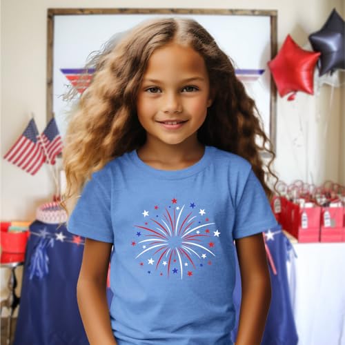 Image of 4th of July Shirts Toddler Boys Girls American Flag USA T-Shirt Kids Patriotic Tee Tops