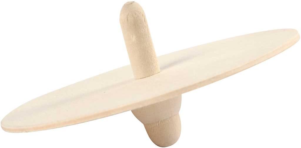 Spinning top, D: 8 cm, H: 4 cm, 10pcs