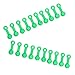 Phefop Zerk Snap Caps, Grease Plugs for Car and Motorcycle, Silicone Brake Bleeder Screw Caps, Pack of 20 (Fluorescent Green (Luminous Version))