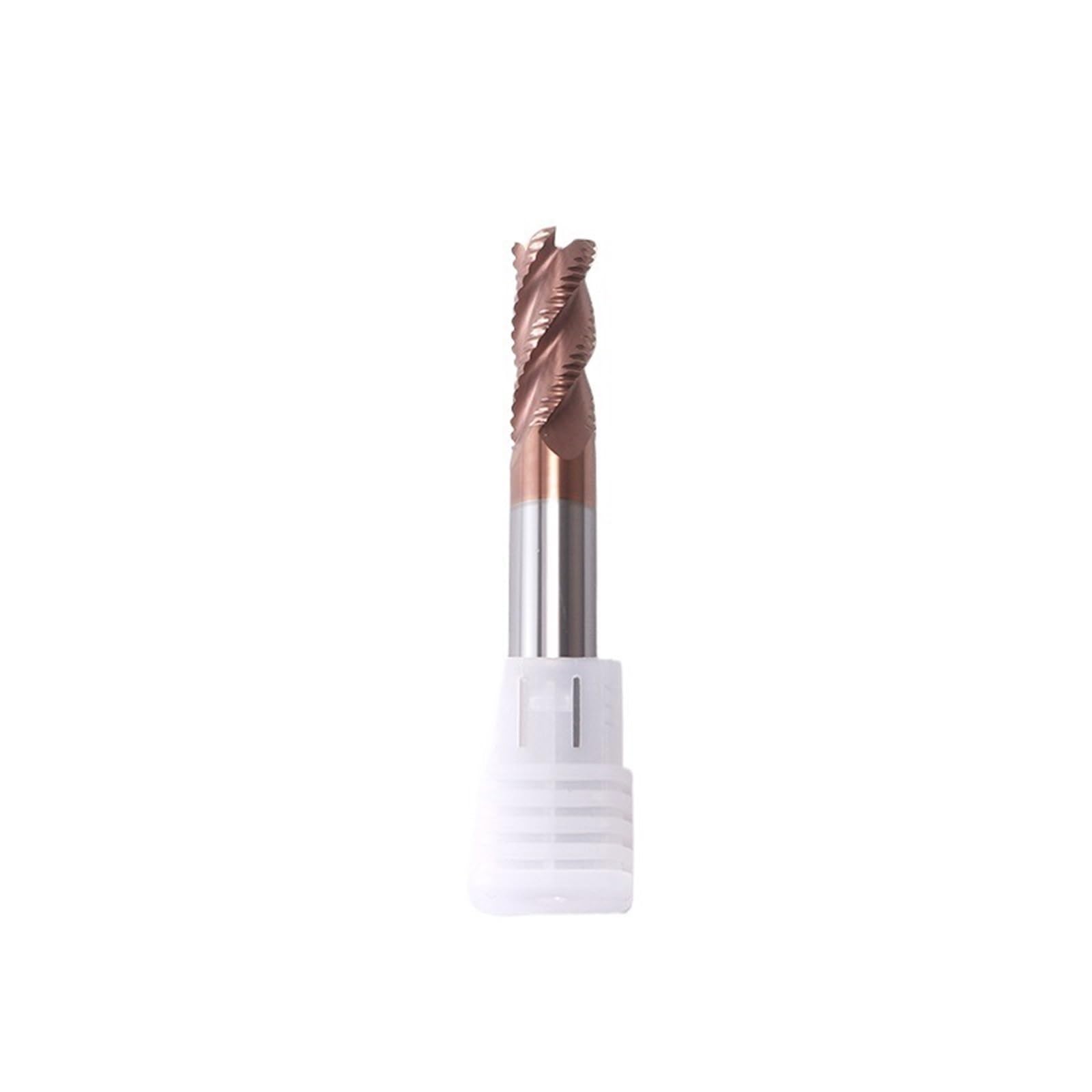 HYUJNAFZR 4 Flute Roughing End Mill HRC55 D4-D12 Tungsten Carbide Square Nose Milling Cutter CNC Milling Tools(D10x75L)