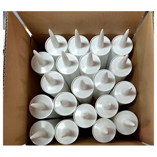 900 ml Fillable Plastic Caulk Tubes - Pack of 20