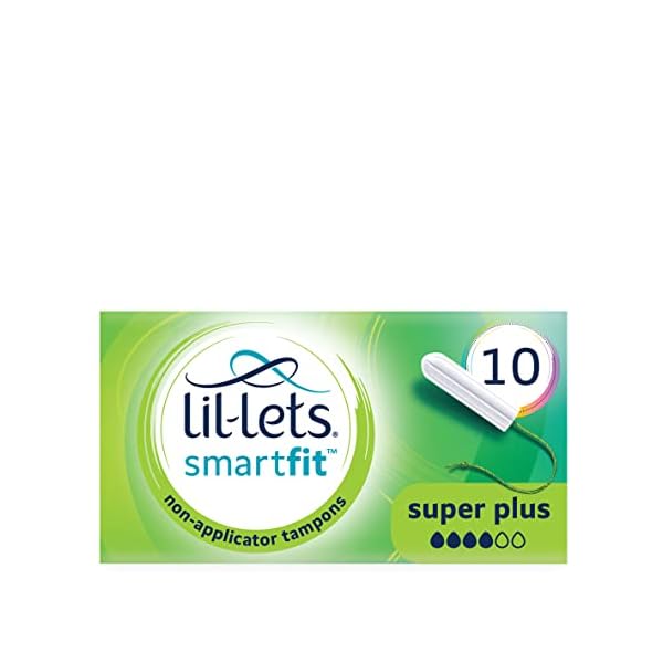 Lil-Lets Extra Comfort Super Plus Saugfähigkeit, ohne Applikator, 10 Tampons